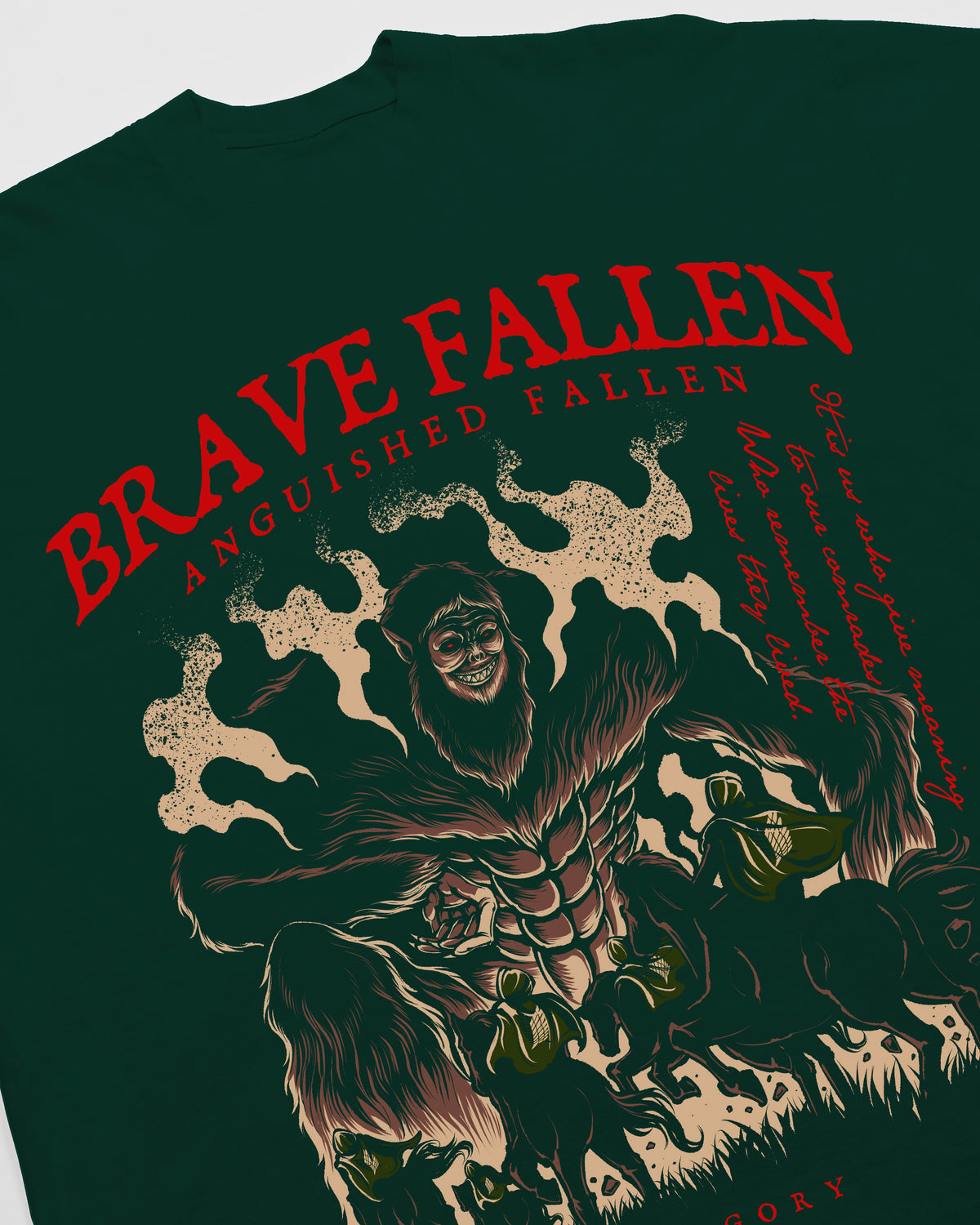 Brave Fallen T-Shirt | Green