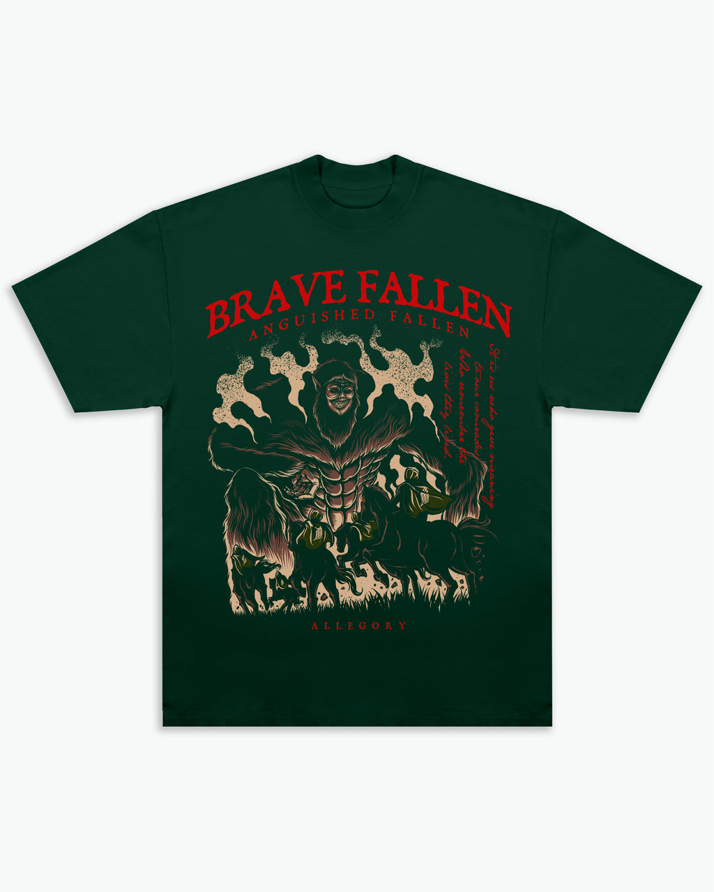 Brave Fallen T-Shirt | Green