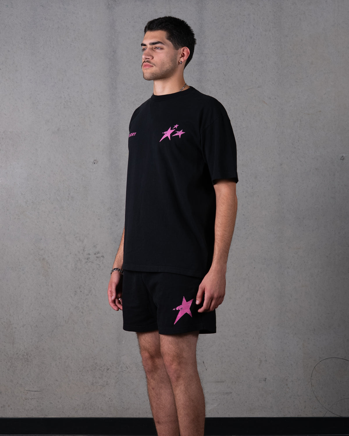 Birthmark Star T-Shirt | Black