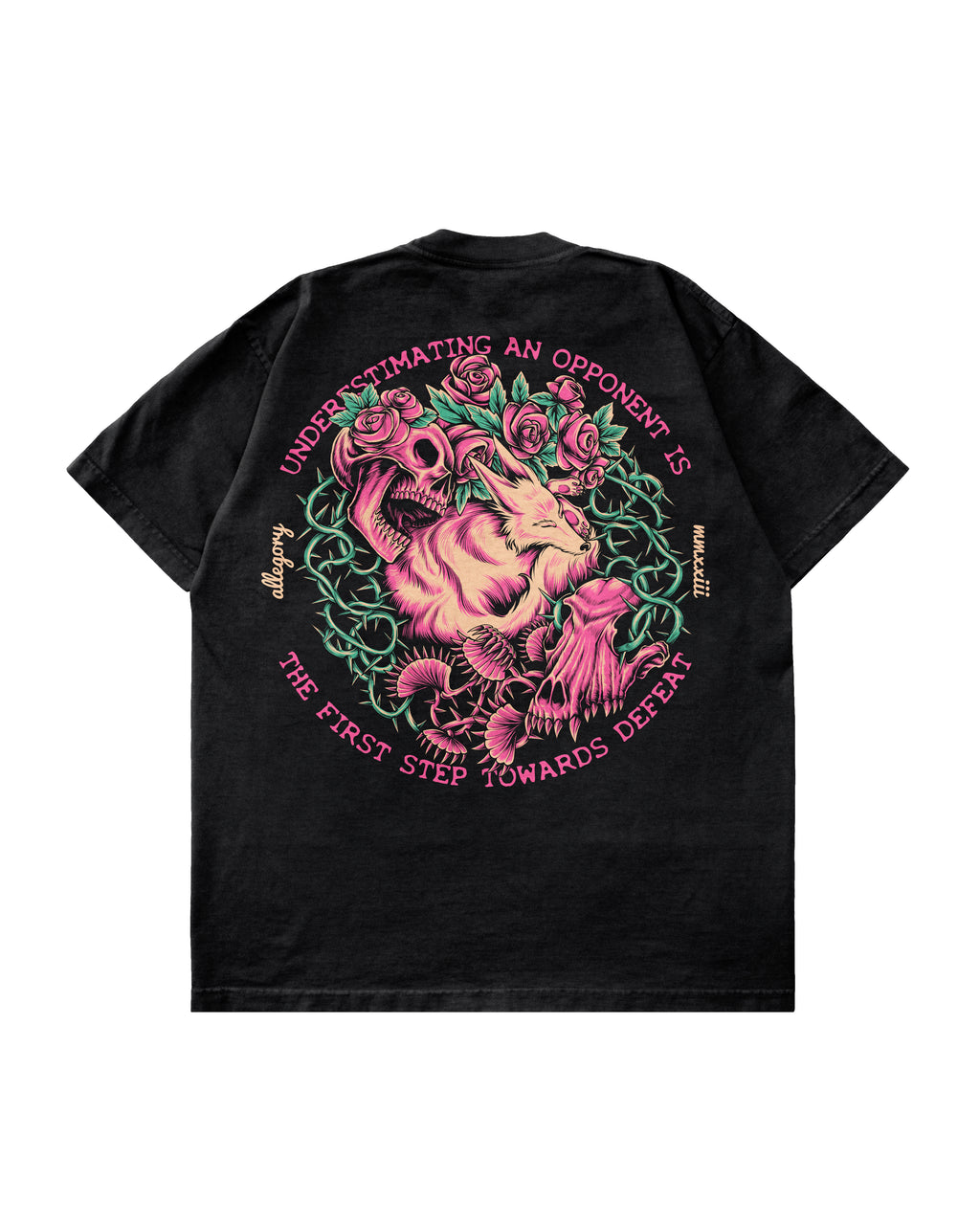 Underestimating An Opponent T-Shirt | Black