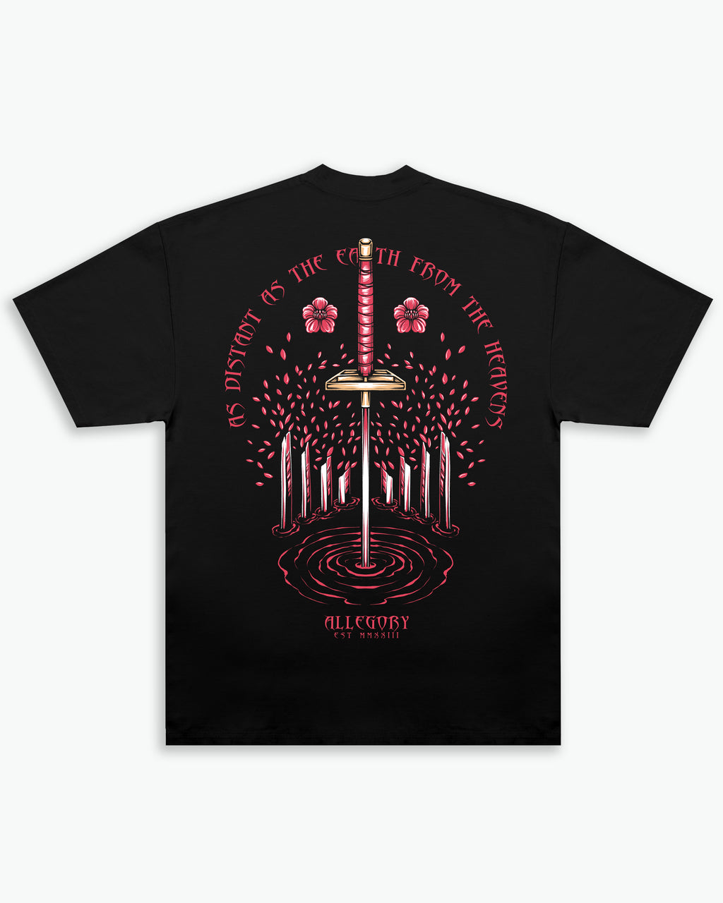 From The Heavens T-Shirt | Black