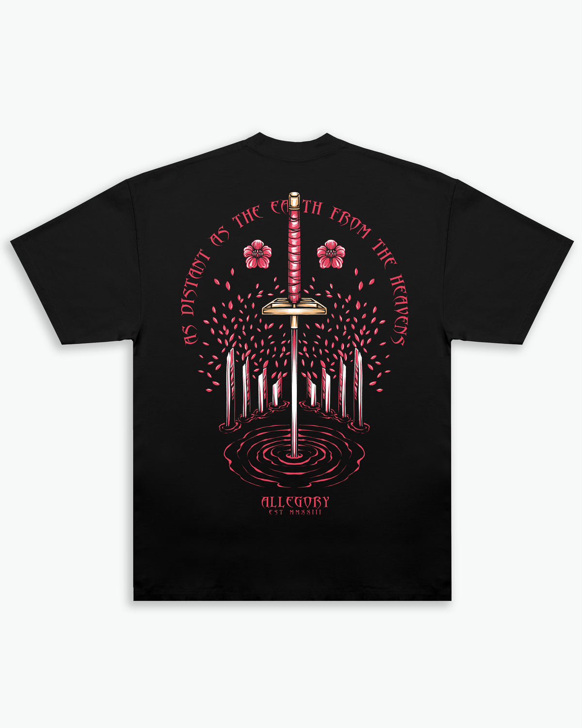 From The Heavens T-Shirt | Black
