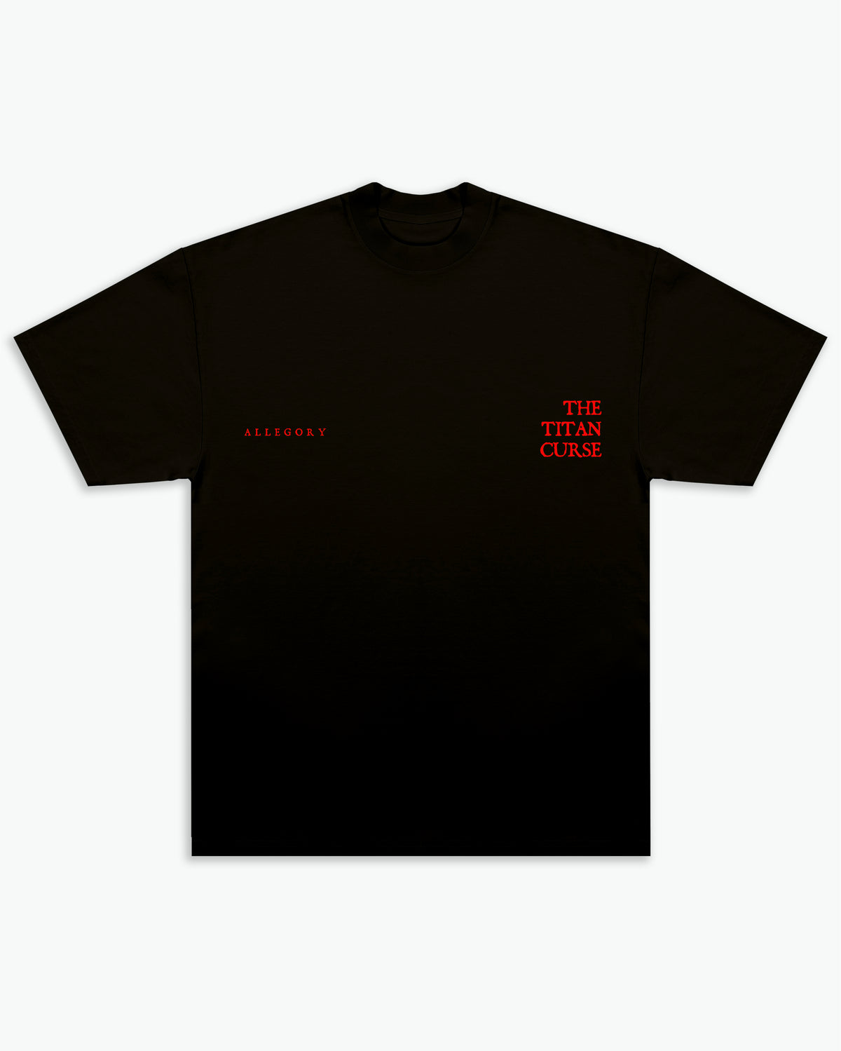 Titan Curse T-Shirt | Black