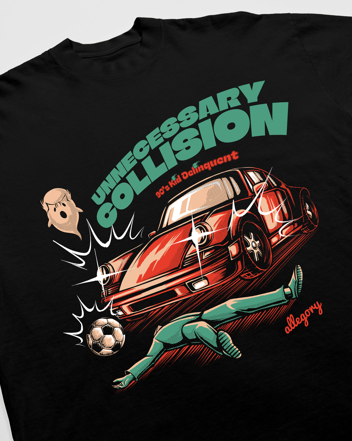 Unnecessary Collision T-Shirt | Black