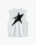 Birthmark Star Sleeveless T-Shirt | Off White