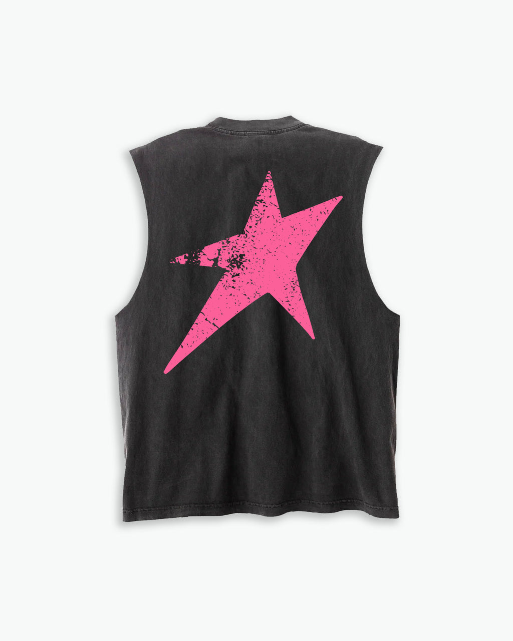 Birthmark Star Sleeveless T-Shirt | Black